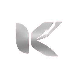Khadar Creative Hub silver K logo